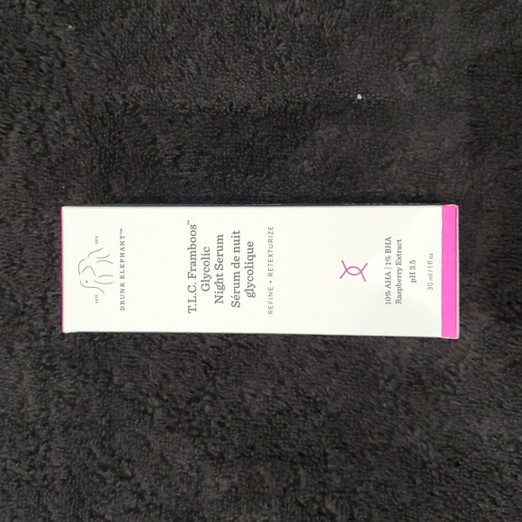 Drunk Elephant Other - Drunk elephant T.L.C framboos glycolic night serum upc# 812343032781 30ml./1 oz